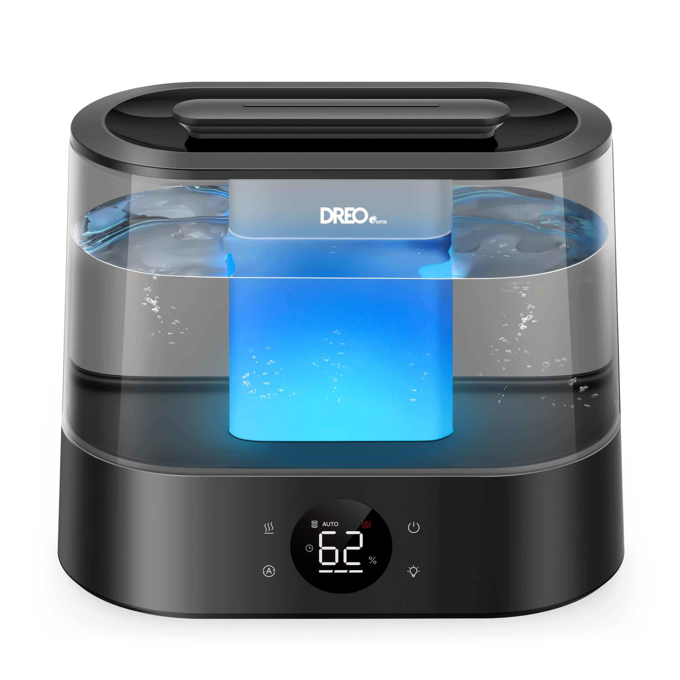 Umidificator aer Dreo 420S Smart, Rezervor 4l, 250ml/h, 3 trepte umidificare, Senzor de Umiditate, Indicator Umiditate,Mod Auto, Aromaterapie, Negru