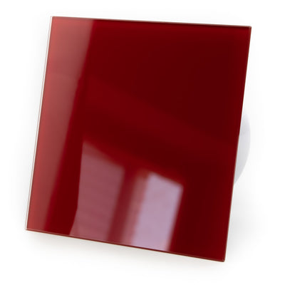 Panou frontal din sticla pentru ventilator baie dRim Red - OVIX - Găsești soluții de încălzire, răcire și ventilare, toate integrate și controlabile dintr-o singură platformă.