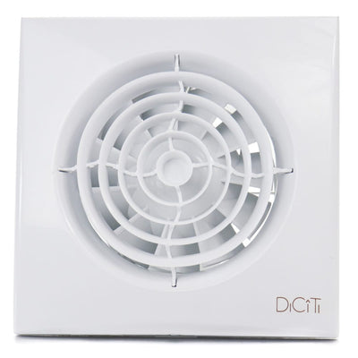 Ventilator baie AURA 5C MRH Senzor umiditate, Timer, Clapeta antiretur, Garantie 2 ani, Motor Long Life 40000h, Debit 180mc/h - OVIX - Găsești soluții de încălzire, răcire și ventilare, toate integrate și controlabile dintr-o singură platformă.