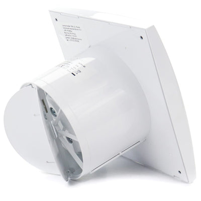Ventilator baie AURA 5C MRH Senzor umiditate, Timer, Clapeta antiretur, Garantie 2 ani, Motor Long Life 40000h, Debit 180mc/h - OVIX - Găsești soluții de încălzire, răcire și ventilare, toate integrate și controlabile dintr-o singură platformă.