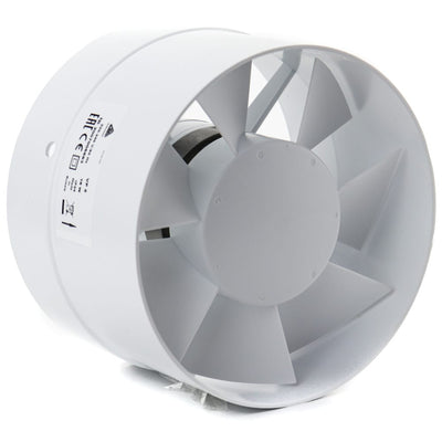 Ventilator de tubulatura axial VP 150, Debit 280 m3/h, Ø 150mm - OVIX - Găsești soluții de încălzire, răcire și ventilare, toate integrate și controlabile dintr-o singură platformă.