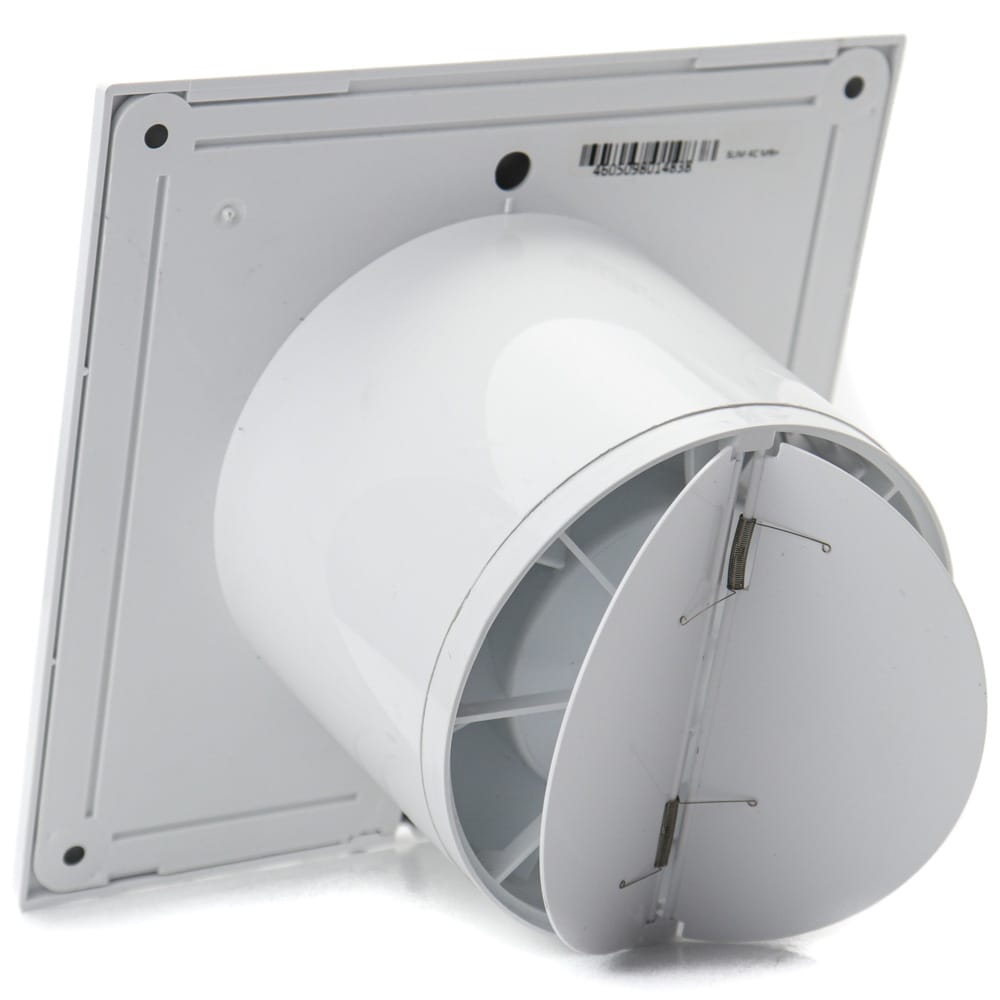 Ventilator baie SLIM 5C MRH- Ventilator de extractie cu clapeta antiretur D 125 si functie de control Fusion Logic 1.1