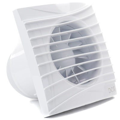 Ventilator baie SILENT 4C, Super Silent, Clapeta antiretur, Motor Long Life 40000h, Debit 90mc/h, Ø100mm - OVIX - Găsești soluții de încălzire, răcire și ventilare, toate integrate și controlabile dintr-o singură platformă.