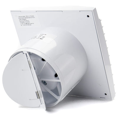 Ventilator baie SILENT 4C MRH, Super Silent, Timer, Fotocelula, Senzor de umiditate, Clapeta antiretur, Motor Long Life 40000h, Debit 90mc/h, Ø100mm - OVIX - Găsești soluții de încălzire, răcire și ventilare, toate integrate și controlabile dintr-o singură platformă.