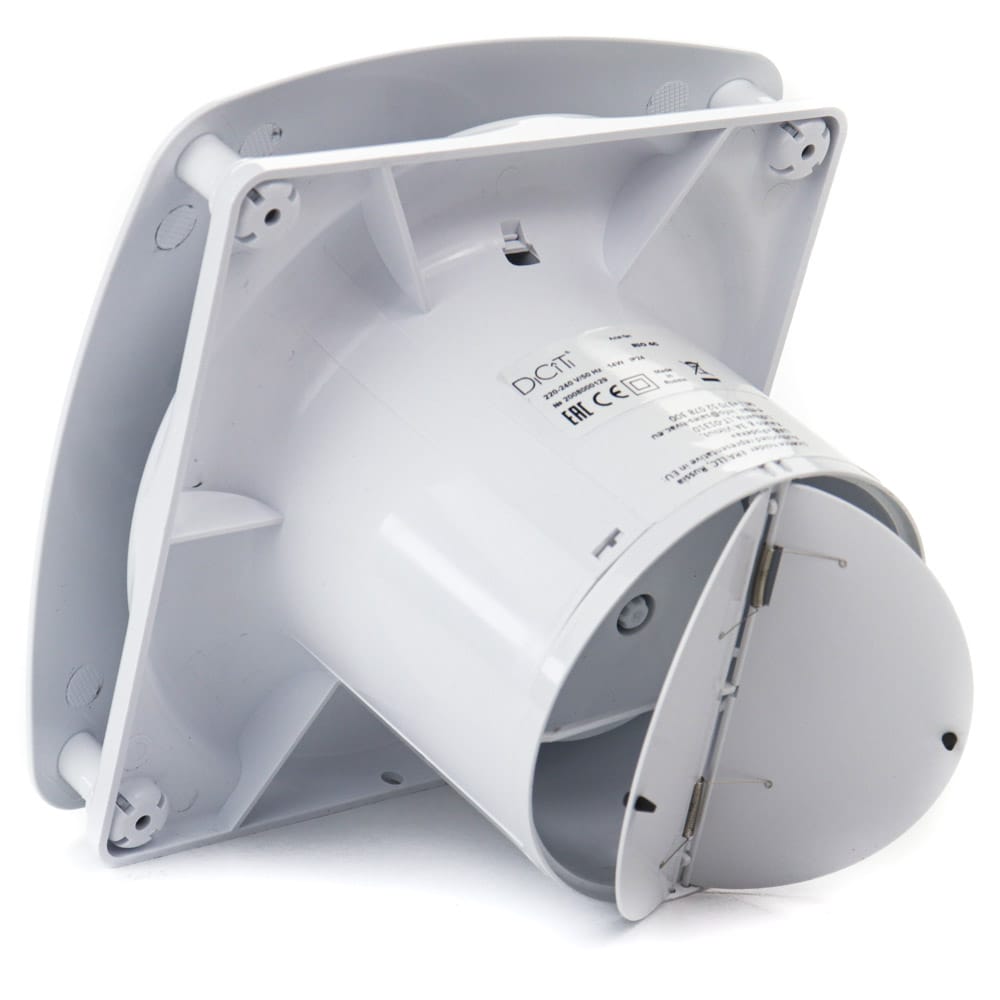 Ventilator de baie Rio 5C, Debit 180 m3/h, Diametru Ø125 mm, Clapeta antiretur