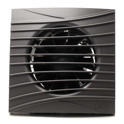Ventilator baie SILENT 5C, Super Silent, Clapeta antiretur, Motor Long Life 40000h, Debit 180mc/h, Ø125mm, Dark Gray Metal - OVIX - Găsești soluții de încălzire, răcire și ventilare, toate integrate și controlabile dintr-o singură platformă.