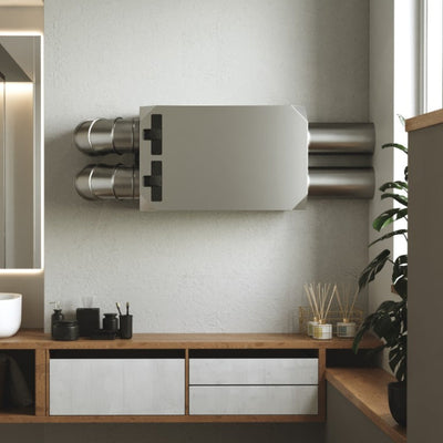 Centrală de ventilație cu recuperare de căldura BSK NOTUS 350 V1, cu preheater de 1000W, pentru perete - OVIX - Găsești soluții de încălzire, răcire și ventilare, toate integrate și controlabile dintr-o singură platformă.