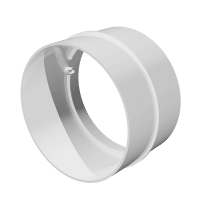 CONECTOR TUBULATURA, Ø100mm, PVC - OVIX - Găsești soluții de încălzire, răcire și ventilare, toate integrate și controlabile dintr-o singură platformă.