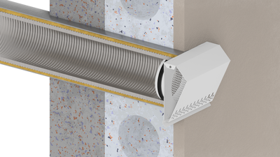 Grilă admisie aer VCSM160, Awenta, Alb - OVIX - Găsești soluții de încălzire, răcire și ventilare, toate integrate și controlabile dintr-o singură platformă.