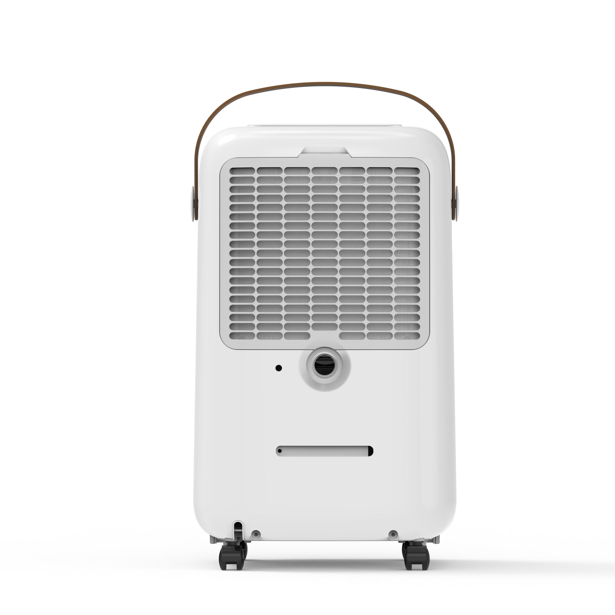 Dezumidificator Evoair, NovaDry 16 Smart, 16l/24h, Senzor de Umiditate, Functie Ionizare, Uscare Rufe, Rezervor 2.5l, Lampa UVC, Alb, Curea Maro - OVIX - Găsești soluții de încălzire, răcire și ventilare, toate integrate și controlabile dintr-o singură platformă.