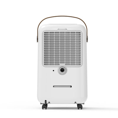 Dezumidificator Evoair, NovaDry 16 Smart, 16l/24h, Senzor de Umiditate, Functie Ionizare, Uscare Rufe, Rezervor 2.5l, Lampa UVC, Alb, Curea Maro - OVIX - Găsești soluții de încălzire, răcire și ventilare, toate integrate și controlabile dintr-o singură platformă.