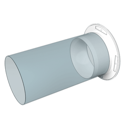 Flansa Tubulatura Ø160mm, PVC - OVIX - Găsești soluții de încălzire, răcire și ventilare, toate integrate și controlabile dintr-o singură platformă.