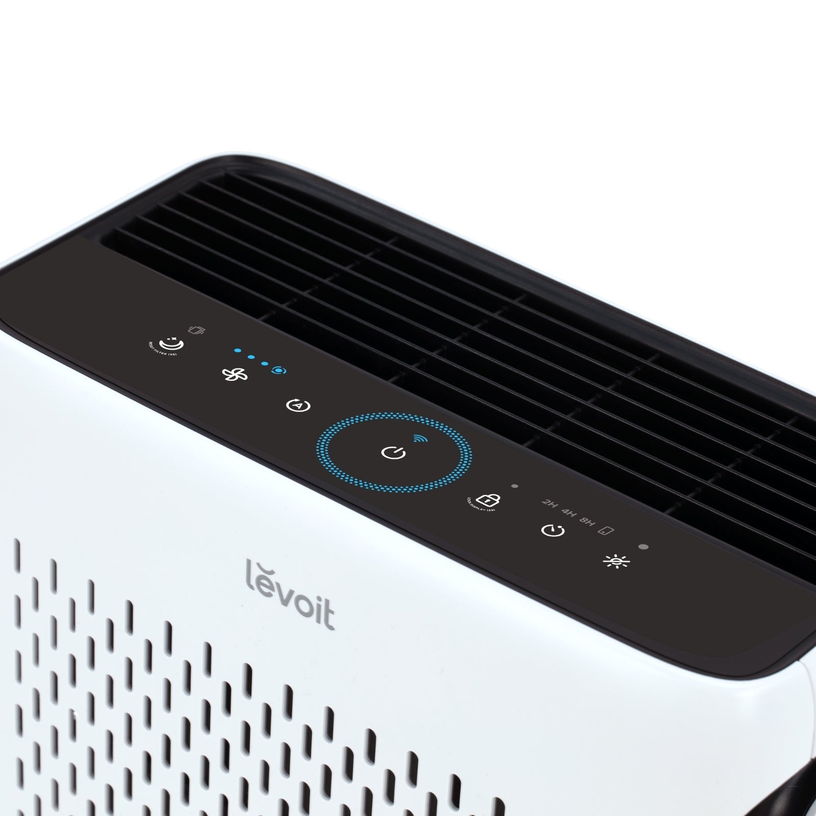 Purificator de aer Smart Levoit Vital 100S Wi-Fi, Filtru True HEPA, Carbon Activ, Acoperire până la 48 m², Nivel Zgomot 23 dB, Senzor Calitate Aer, Mod Noapte, Alb - OVIX - Găsești soluții de încălzire, răcire și ventilare, toate integrate și controlabile dintr-o singură platformă.
