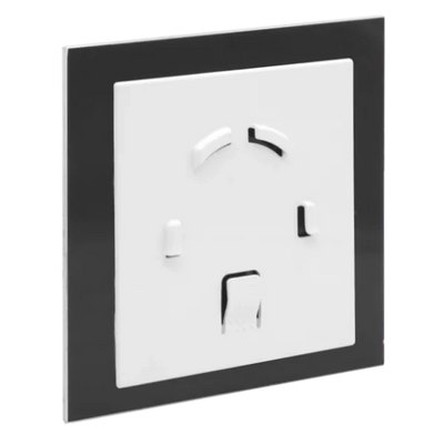 Ventilator baie dRim Ø100 S, Super Silent, Debit 93 m3/h, Panou sticla schimbabil, clapeta antiretur, Garantie 2 ani, Alb Matt - OVIX - Găsești soluții de încălzire, răcire și ventilare, toate integrate și controlabile dintr-o singură platformă.