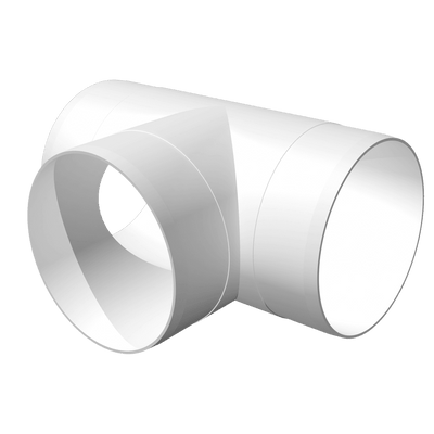 TEU TUBULATURA, 160/160mm, PVC - OVIX - Găsești soluții de încălzire, răcire și ventilare, toate integrate și controlabile dintr-o singură platformă.