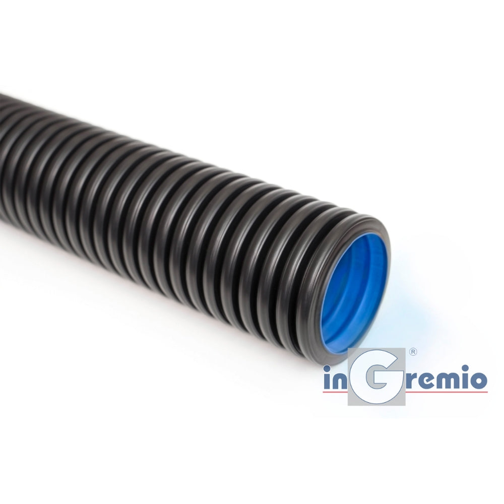 Tubulatură flexibilă InGremio BlackFlex Spectra-200, HDPE, Ø90mm (1 colac = 50 ml)