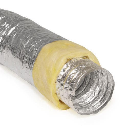 Tub 10m flexibil izolat (30mm), Ø203mm - OVIX - Găsești soluții de încălzire, răcire și ventilare, toate integrate și controlabile dintr-o singură platformă.